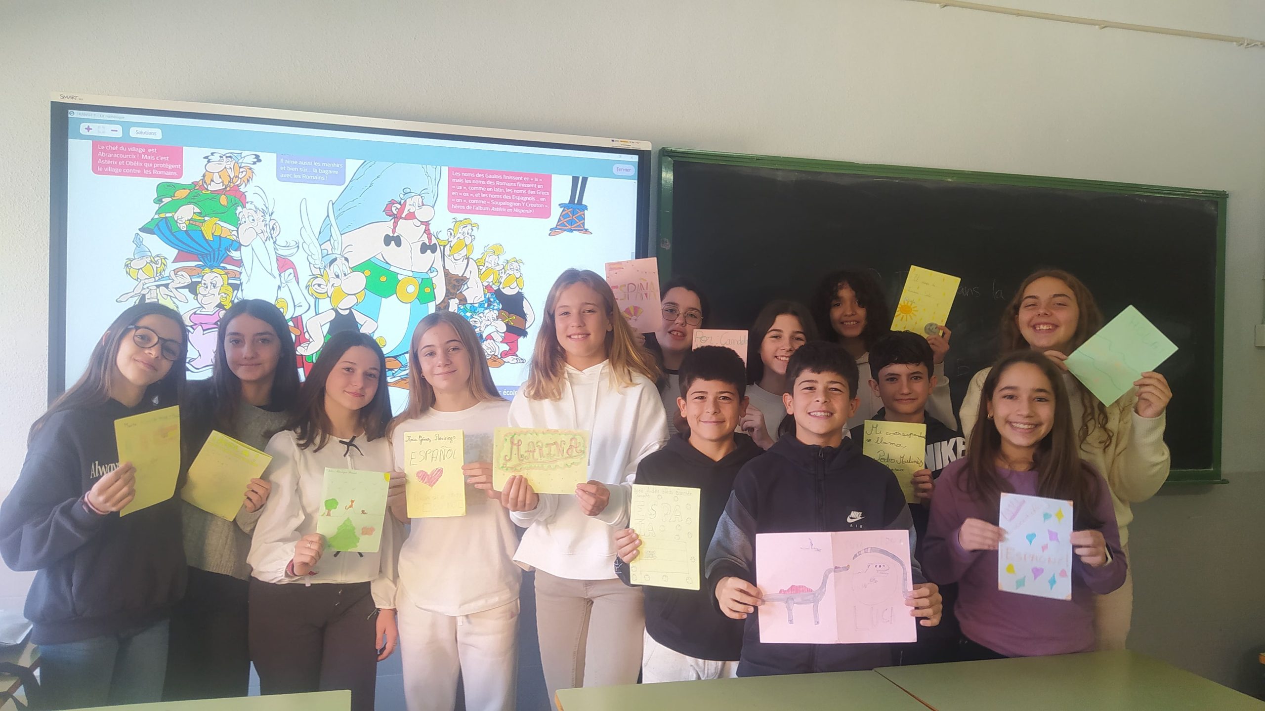 INTERCAMBIO EPISTOLAR CON FRANCIA